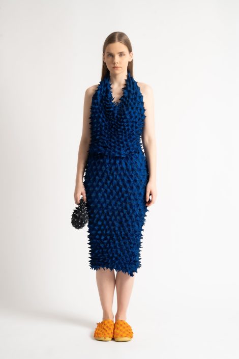 LONG SKIRT – COBALT BLUE 1